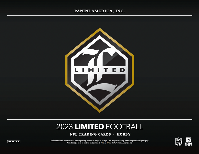 2023 Panini Limited Football NFL Hobby Box