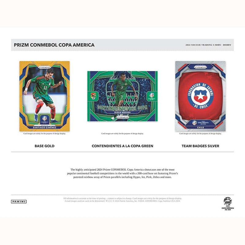 2023/24 Panini Prizm COPA America Soccer Hobby Box
