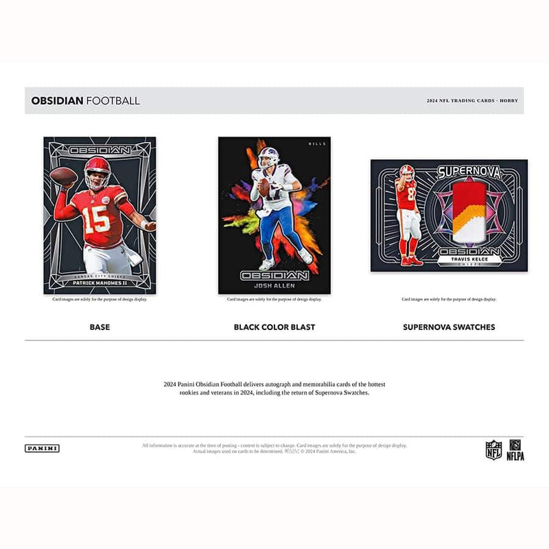 Panini Obsidian Football 2024 Hobby Box