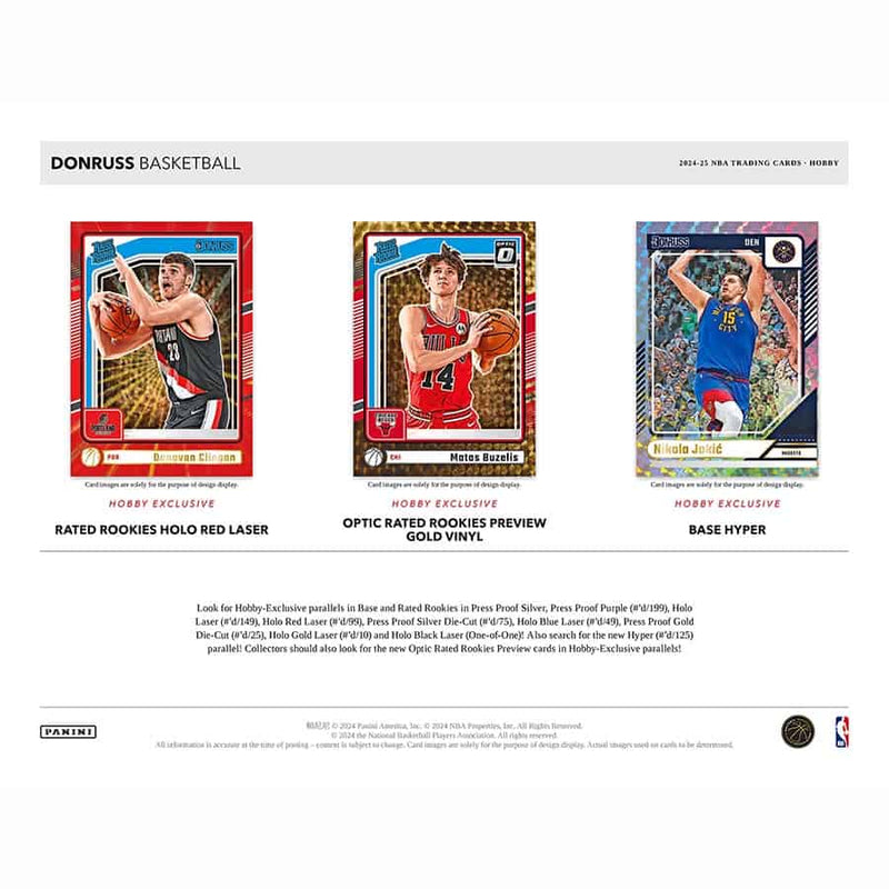 Panini Donruss Basketball 2024-25 Hobby Box