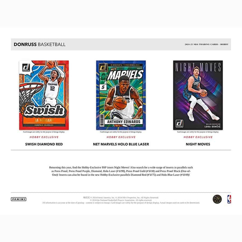 Panini Donruss Basketball 2024-25 Hobby Box