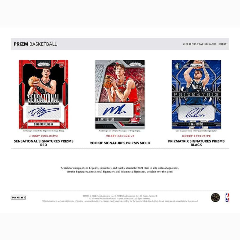 Panini Prizm Basketball 2024-25 Hobby Box