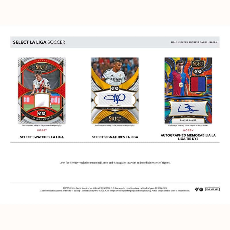 Panini Select La Liga Soccer 2024-25 Hobby Box