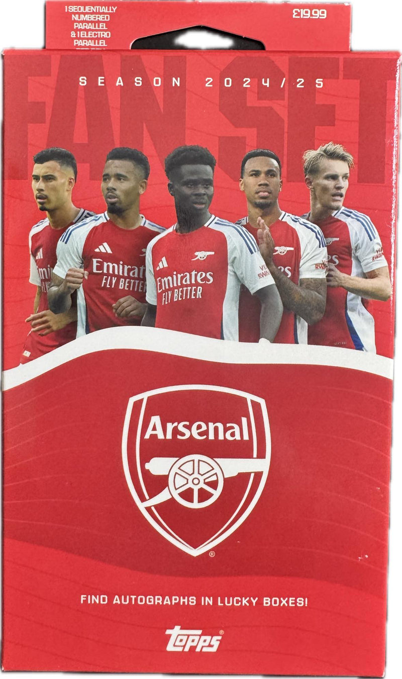 2024/25 Topps Arsenal Fan Set