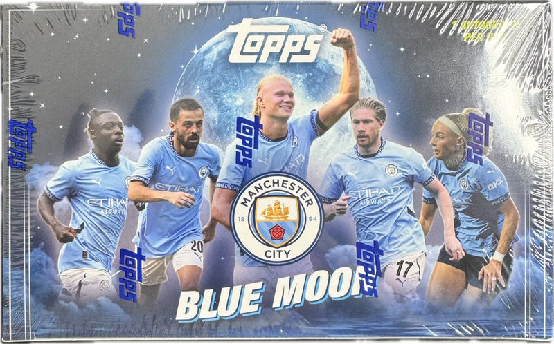 Topps 2024/25 Manchester City Blue Moon - Hobby Box