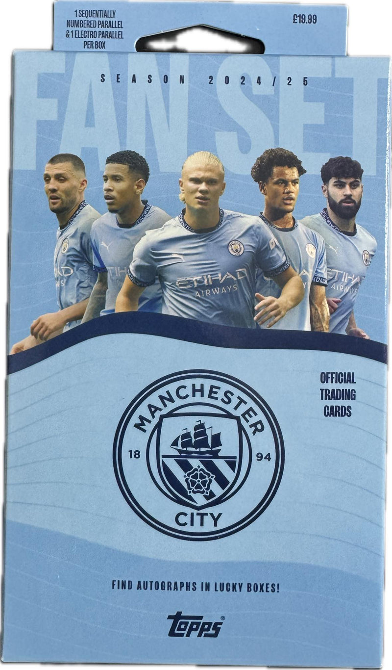 2024/25 Topps Manchester City Fan Set