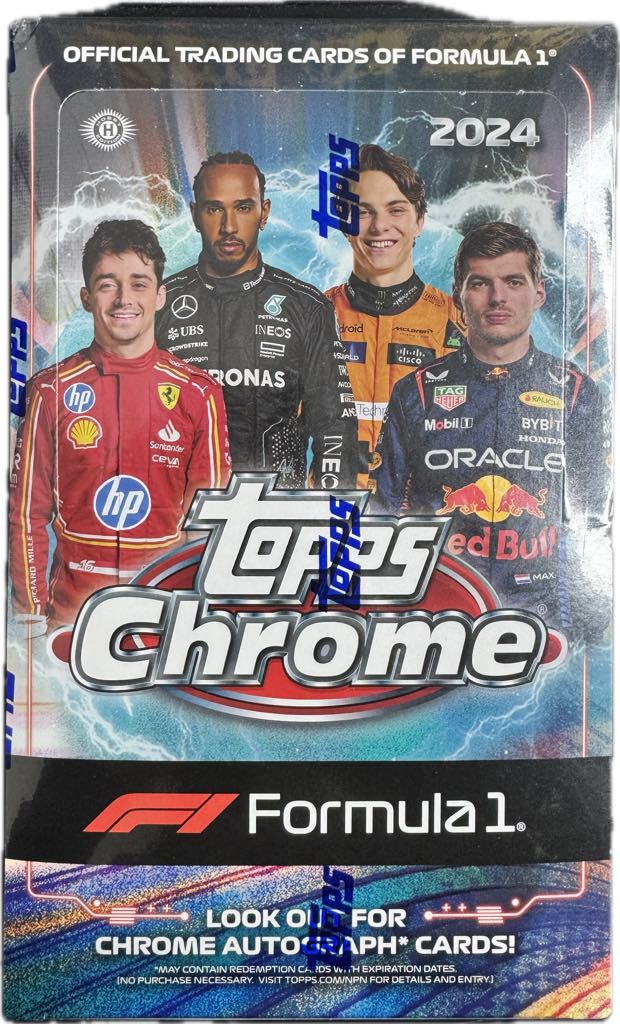 2024 Topps Chrome Formula 1 Racing Hobby Box