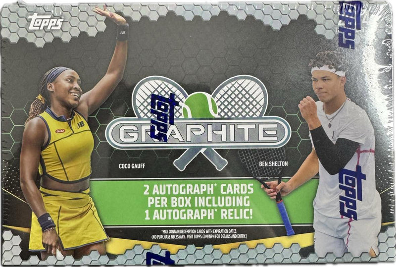 2024 Topps Graphite Hobby Box Tennis