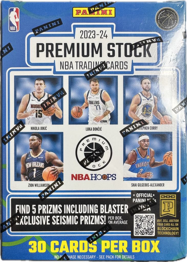 2023/24 Panini Hoops Premium Stock Blaster Box