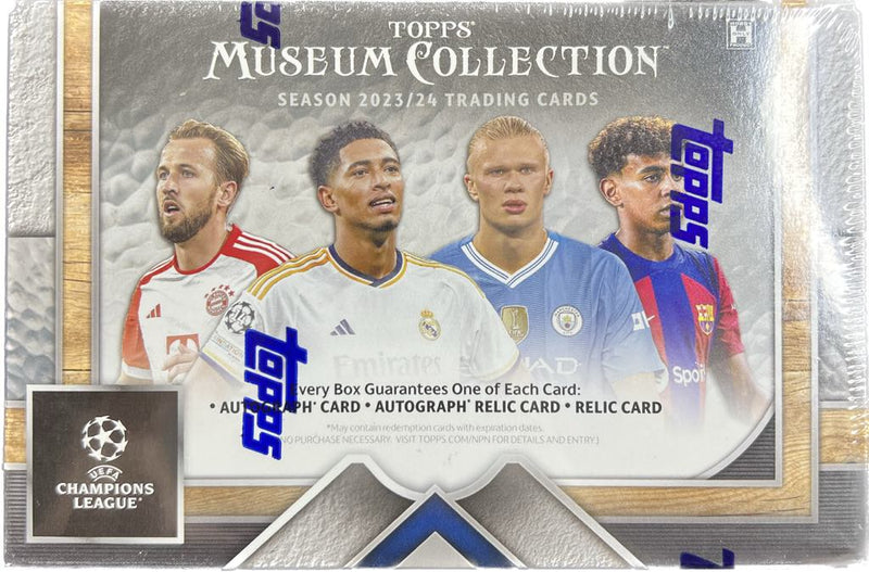 2023/24 Topps Museum Collection UEFA Champions League Hobby Box