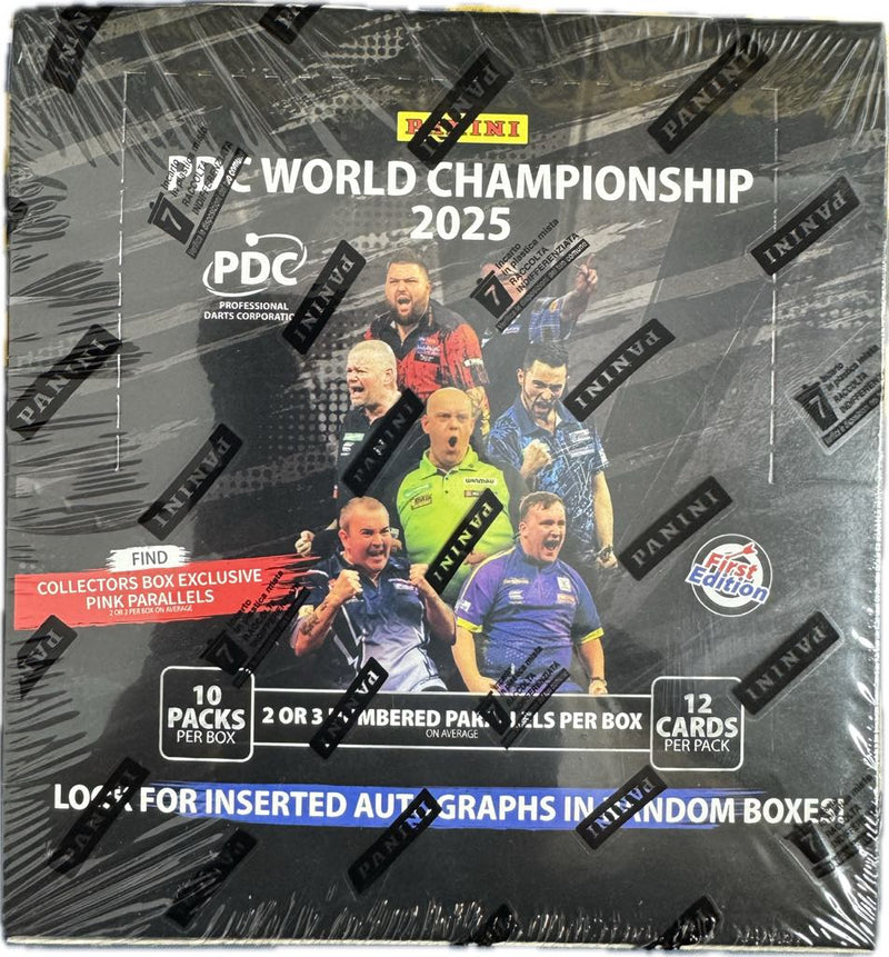 2025 Panini PDC World Championship Trading Cards - Collectors Box