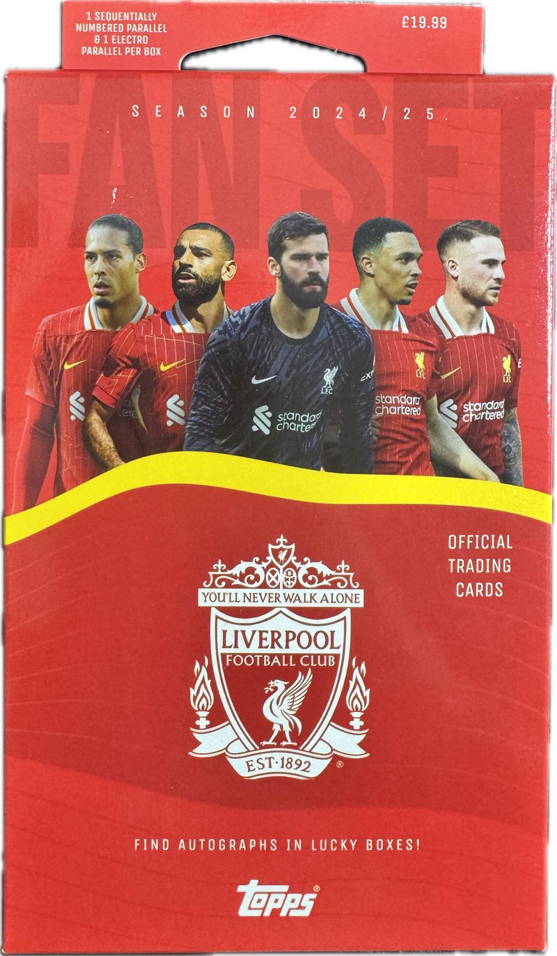 2024/25 Topps Liverpool Fan Set