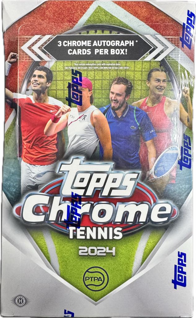 2024 Topps Chrome Tennis Hobby Box