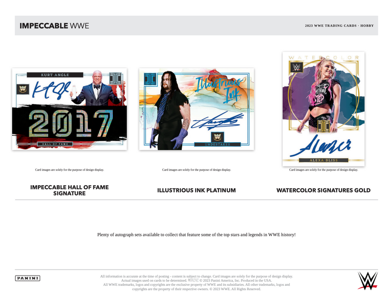 2023 Panini Impeccable WWE Hobby Box