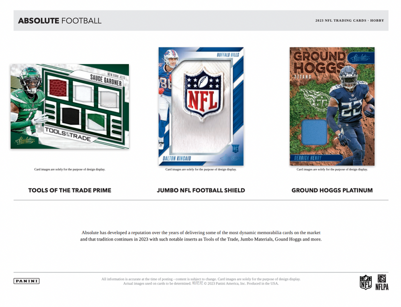 2023 Panini Absolute Football Hobby Box